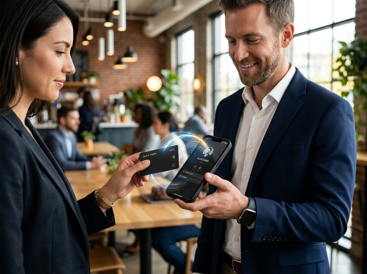 1-Tap NFC & QR Sharing